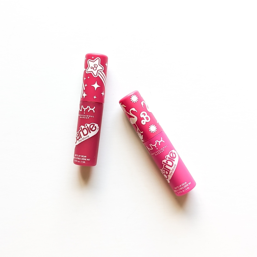SET Barbie Movie Collection x NYX Smooth Whip Matte Lip Cream - Limited Edition - Picture 15 of 15